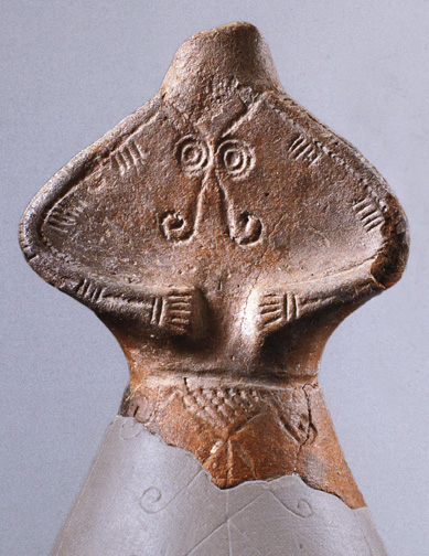 broken clay figurine of the same type