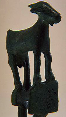 little bronze goat