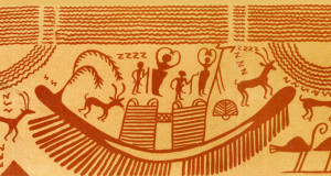 Women's ceremonal leadership is a central theme of predynastic Egyptian art