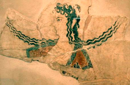woman dancing with hair flying