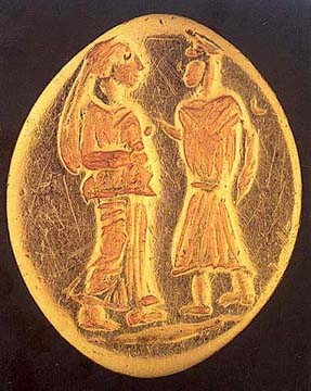 ring with woman and son